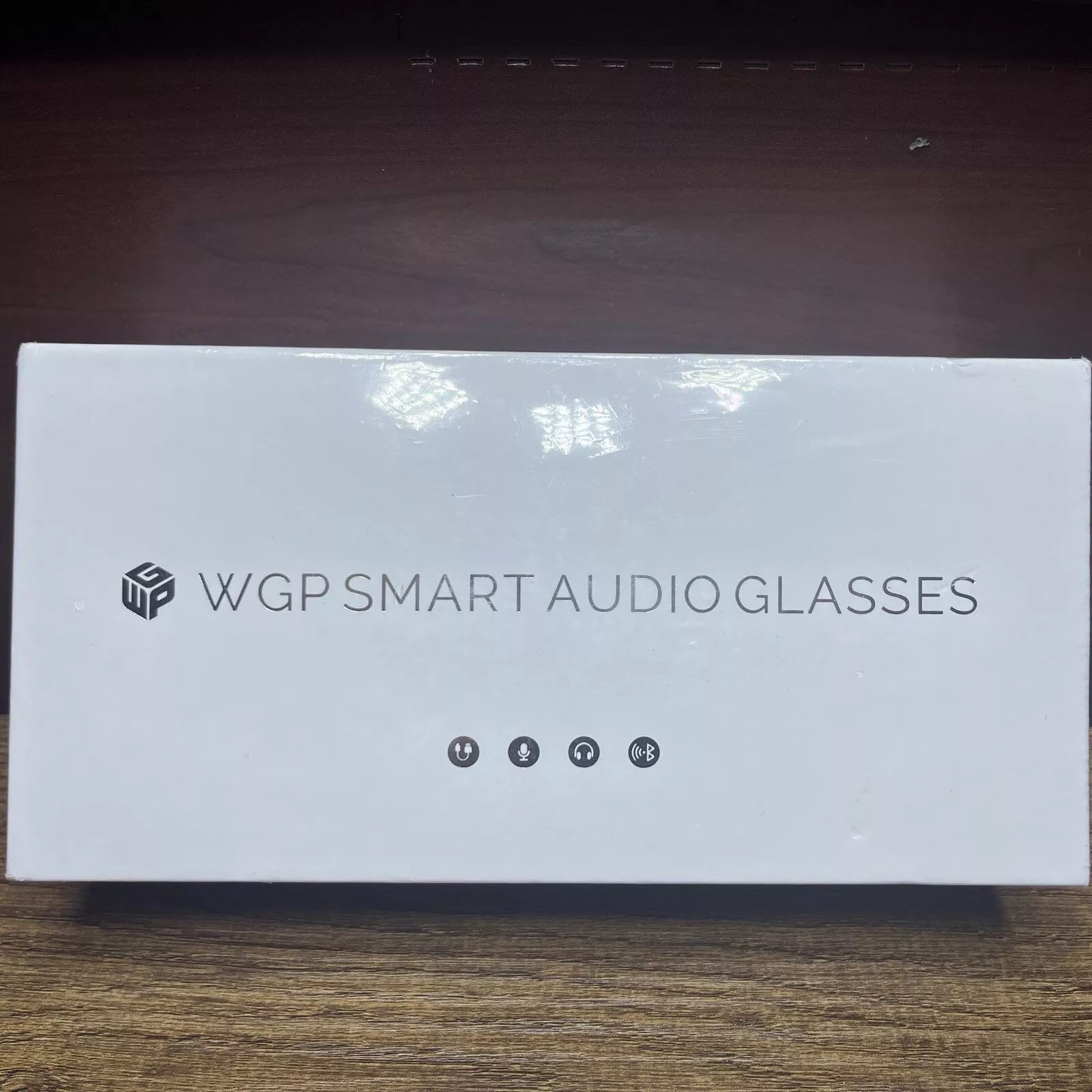 WGP Smart Audio Bluetooth Sunglasses Round Frame w\/ Open Ear Speaker