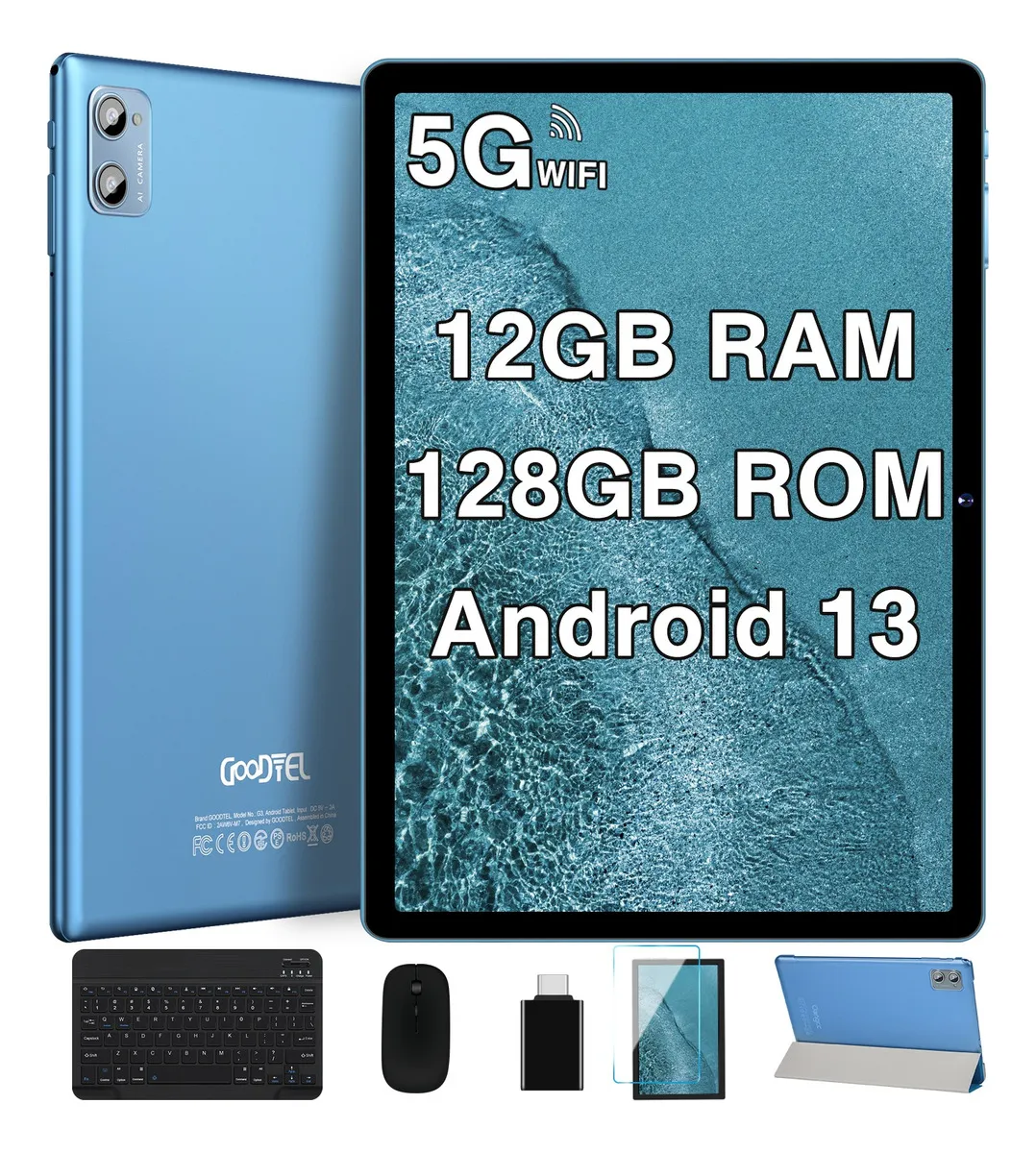 10 Tablet 12GB RAM+128GB ROM 1TB TF