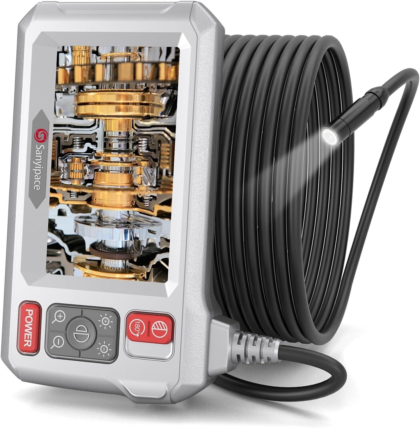 Endoscope Inspection Camera, Borescope Camera with Light, IP67