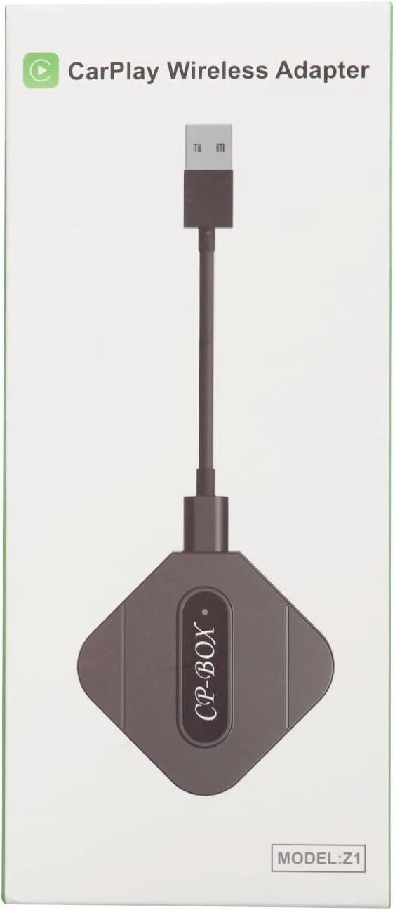 SPGUARD Carplay Wireless Adapter Dongle, White