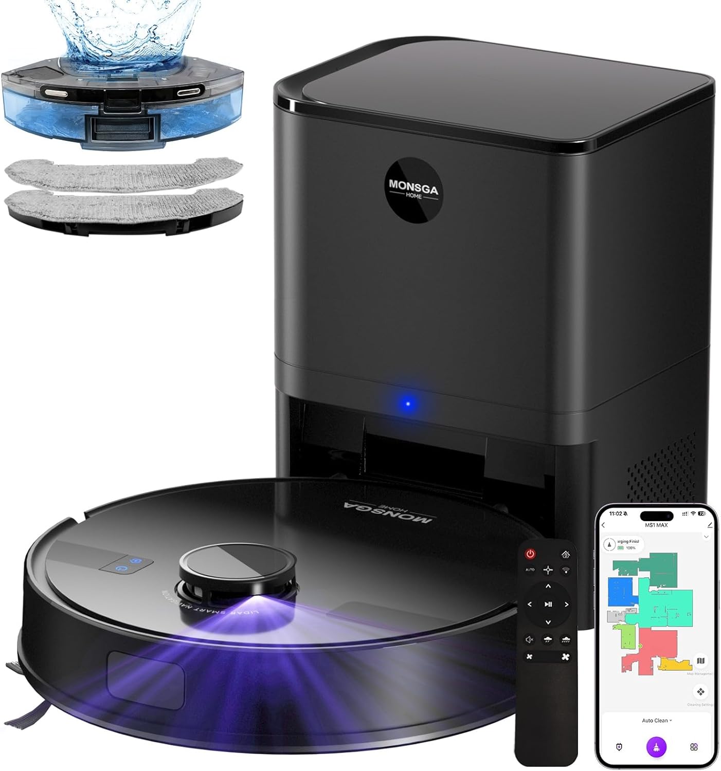 MONSGA Robot Vacuum Mop