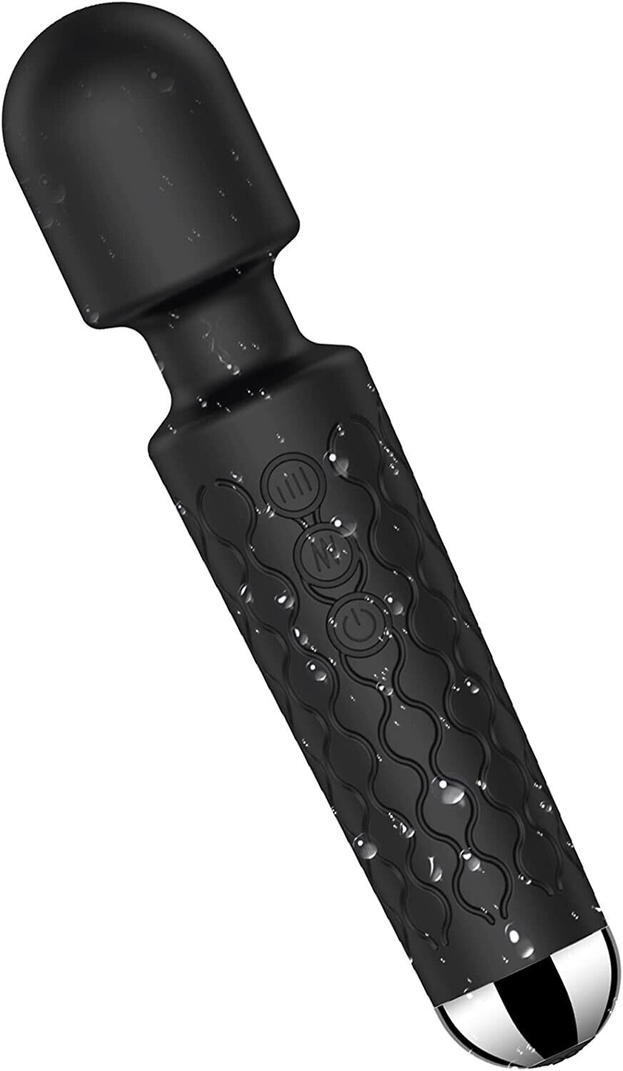 External Vibrator Wand Sex Toy Massager, 10 speed settings and 6 vibration modes