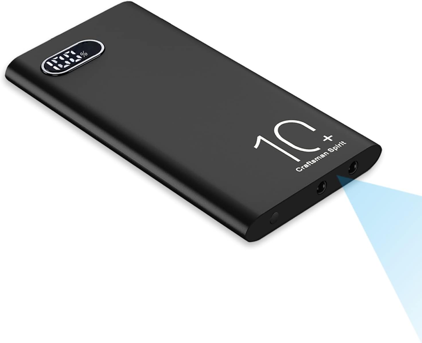 Jiyibidi 1080P WiFi Security Camera Power Bank with Motion Detection