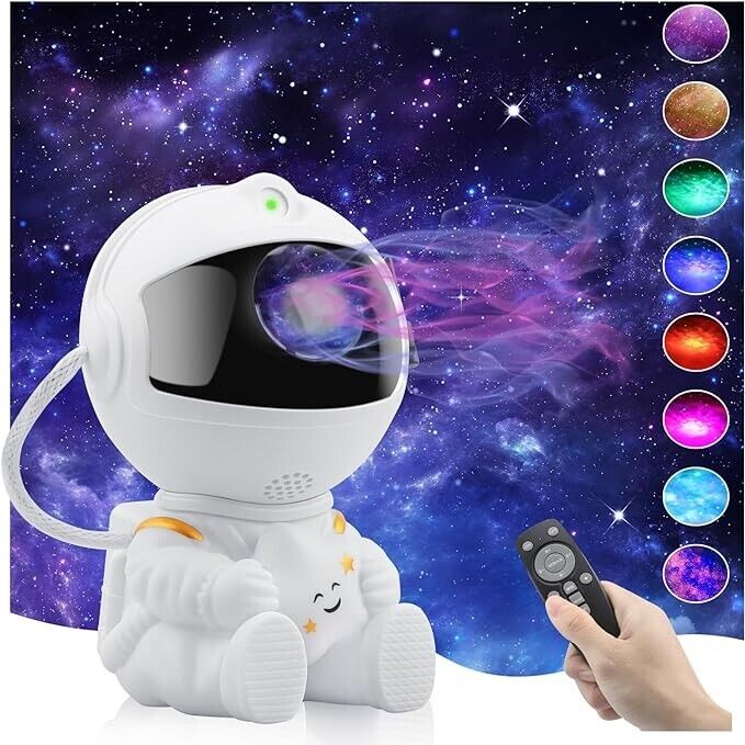 Astronaut Star Projector Night Lights