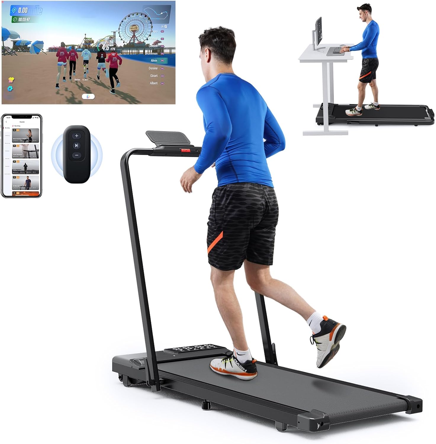 Lacuffy Treadmill for Home Foldable