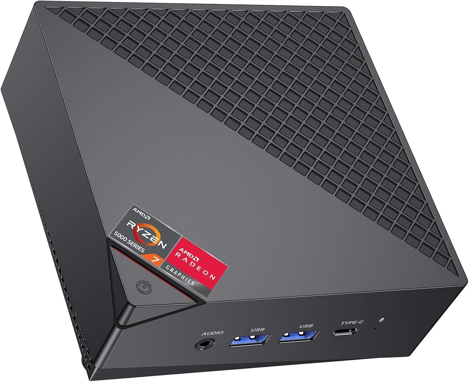 ACEMAGICIAN AM06PRO Mini PC Windows 11 pro, AMD Ryzen 7 5825U(8C\/16T, up to 4.5GHz), Mini Computer 16GB DDR4&512GB SSD, AMD Radeon Graphics, Support 4K@60Hz Output\/WiFi6\/BT5.2\/USB3.2\/Dual Ethernet