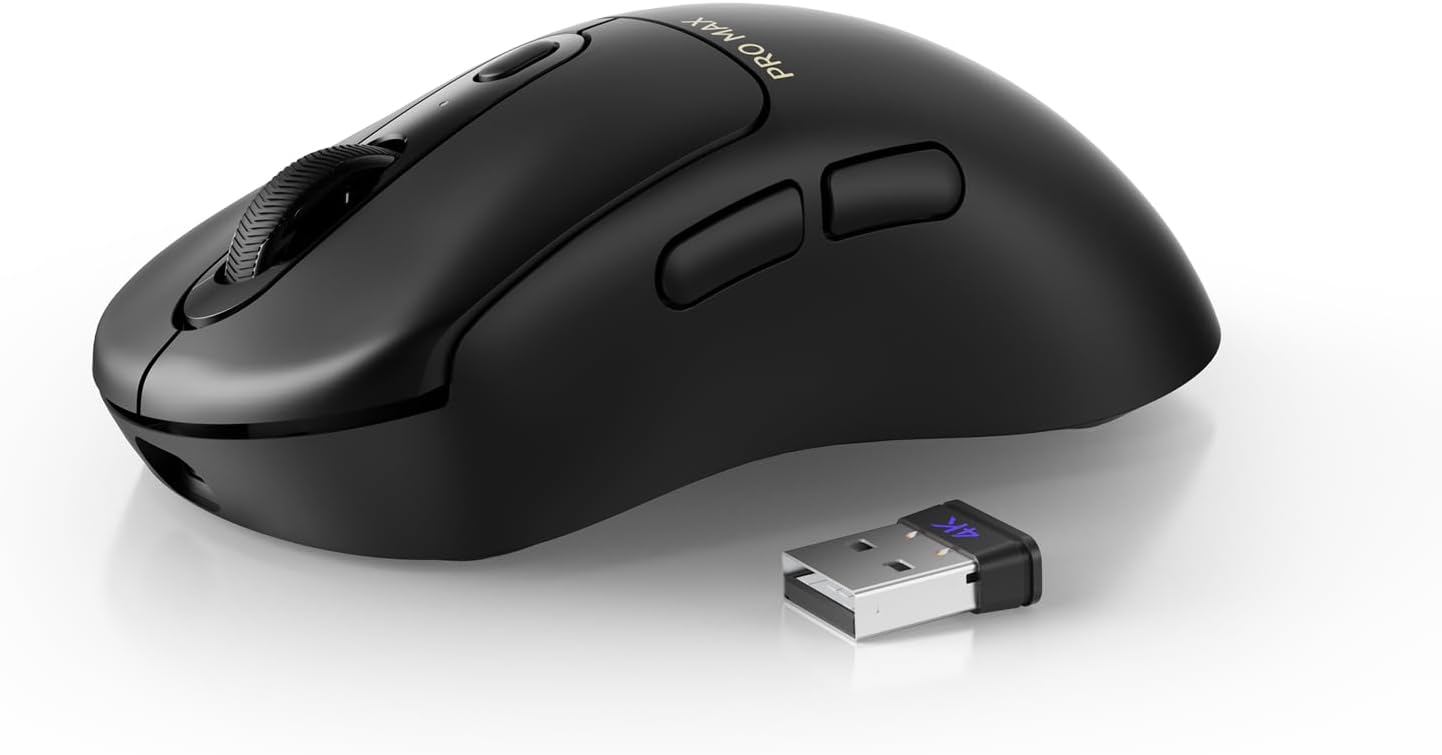 Wireless Gaming Mouse, 30000 Independent X\/Y DPI, 8KHz Polling, PAW 3950, 1+8 Programmable Buttons, 200-Hour Battery Life, VT3PRO MAX RAPOO