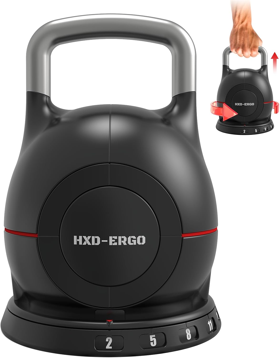 Adjustable Kettlebell Set 7 in 1