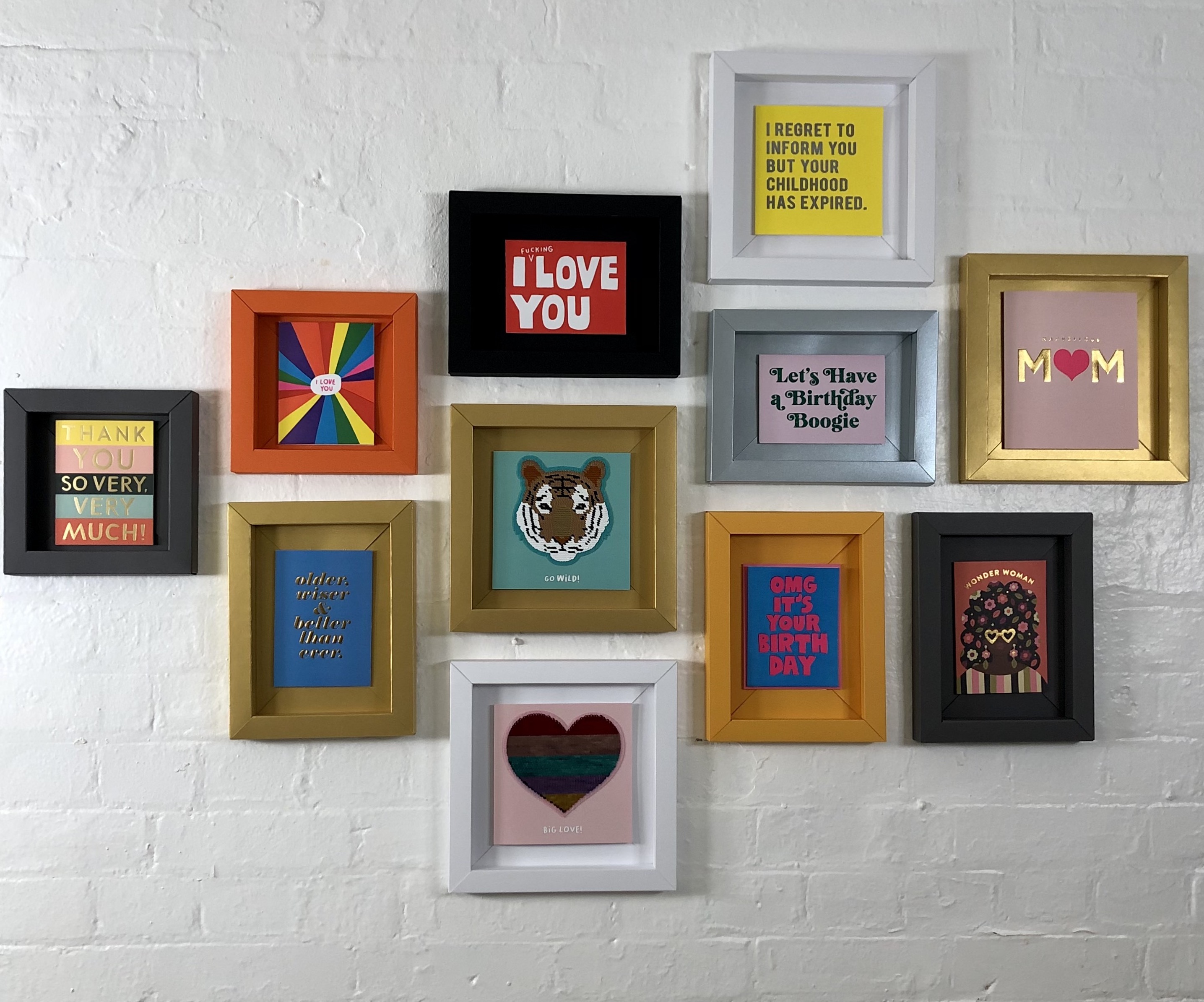 Pop-up Picture Frame FrameKit Cut To Size No Tools Required Peel & Stick