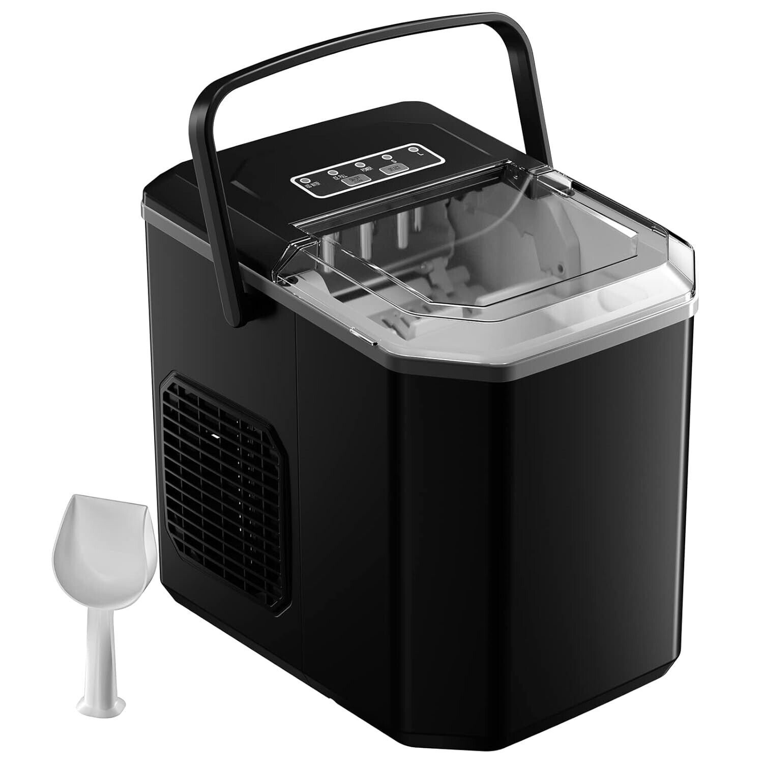 Ice Maker Machine Countertop for Home, Compact Ice Cube Maker