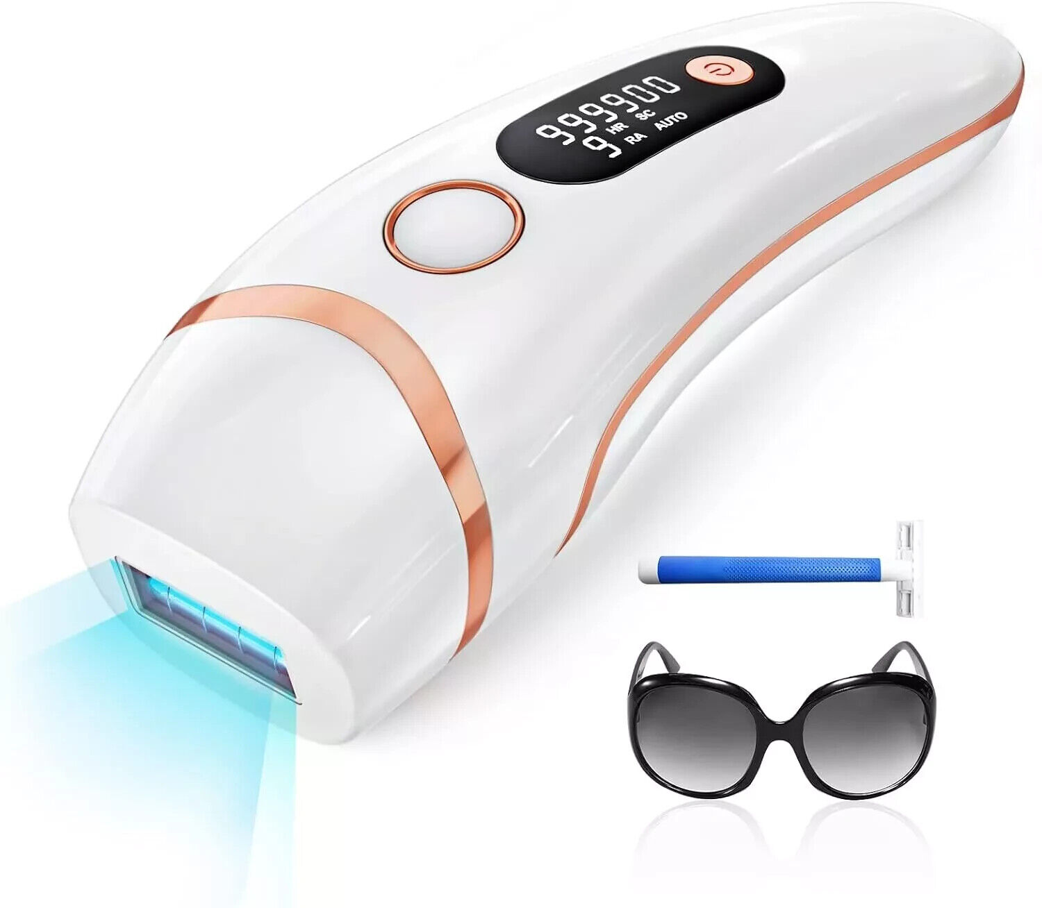Glattol IPL Laser Hair Removal- 3 in 1 Whole Body Use & Effective & Long Lasting