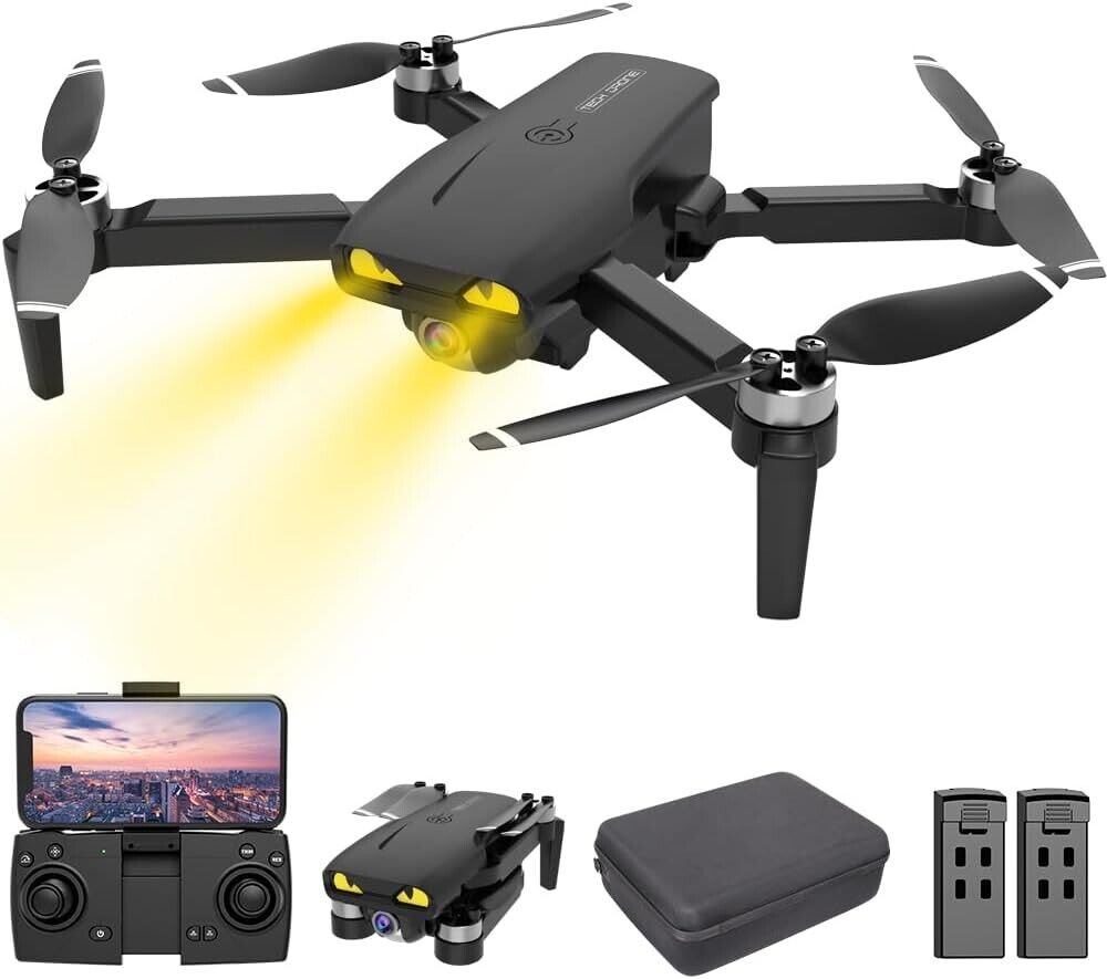 OBEST Lightweight Foldable Drone for Kids Adults with Camera, 720P HD FPV