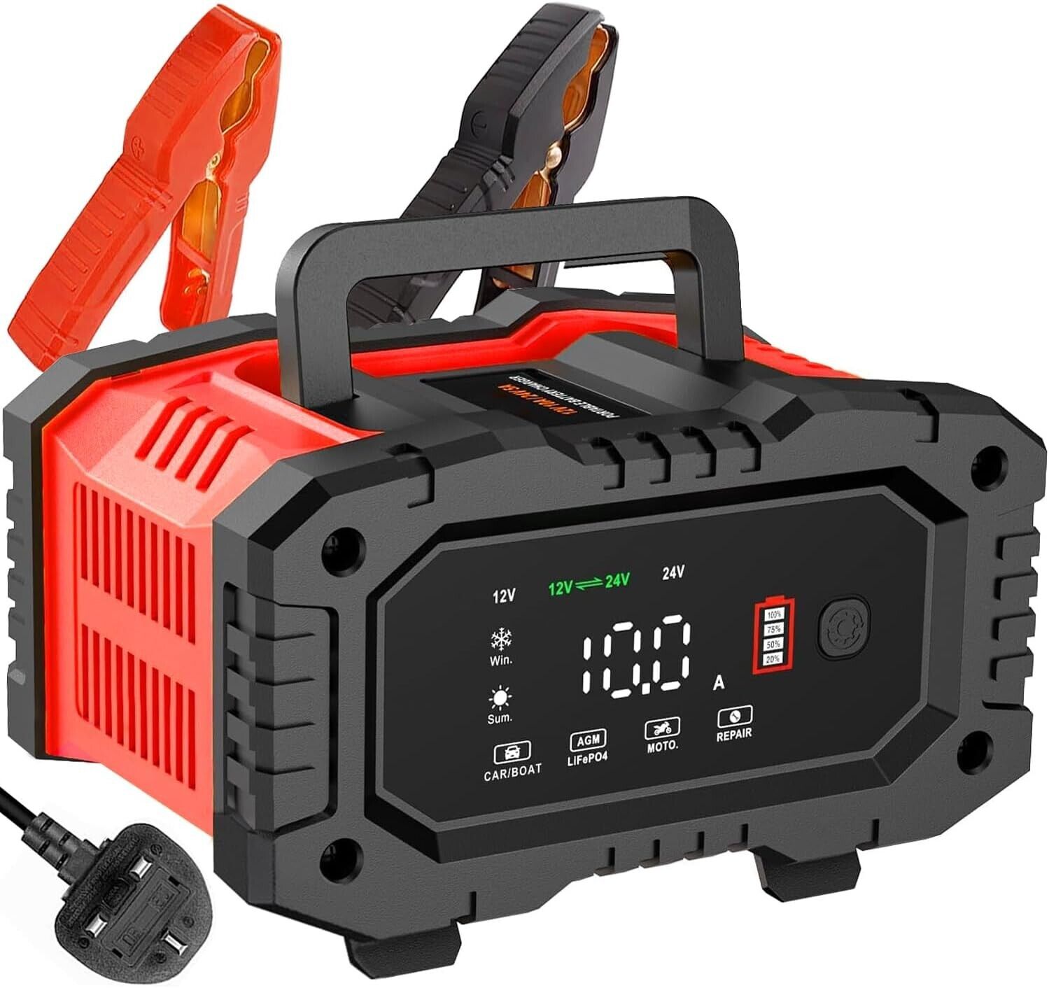 Car Battery Charger 10 Amp