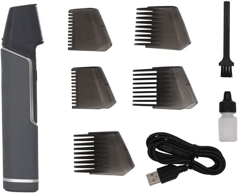 Electric Body Hair Trimmer for Men | Waterproof Groin Trimmer