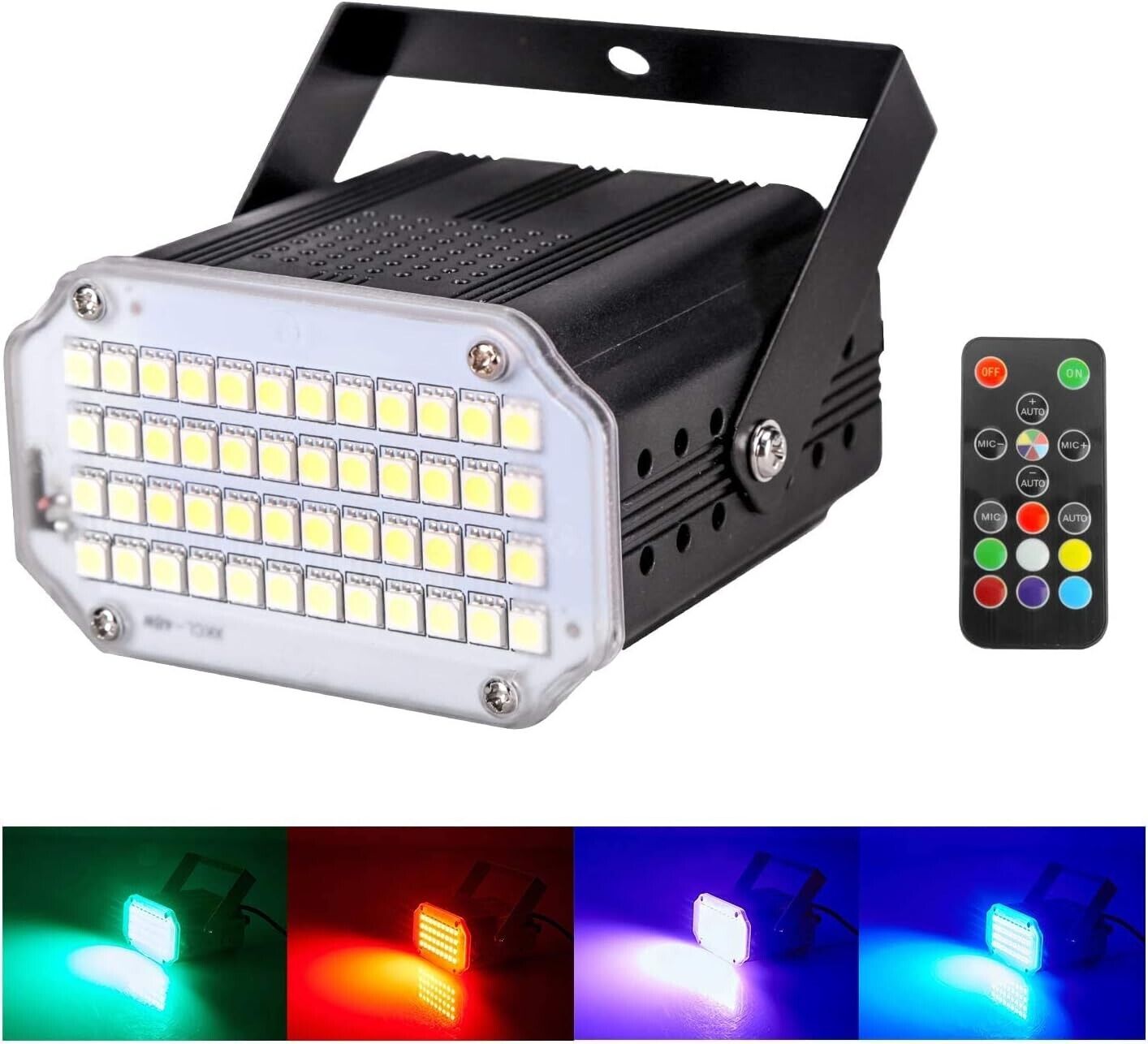 48Pcs MINI Strobe LED Light