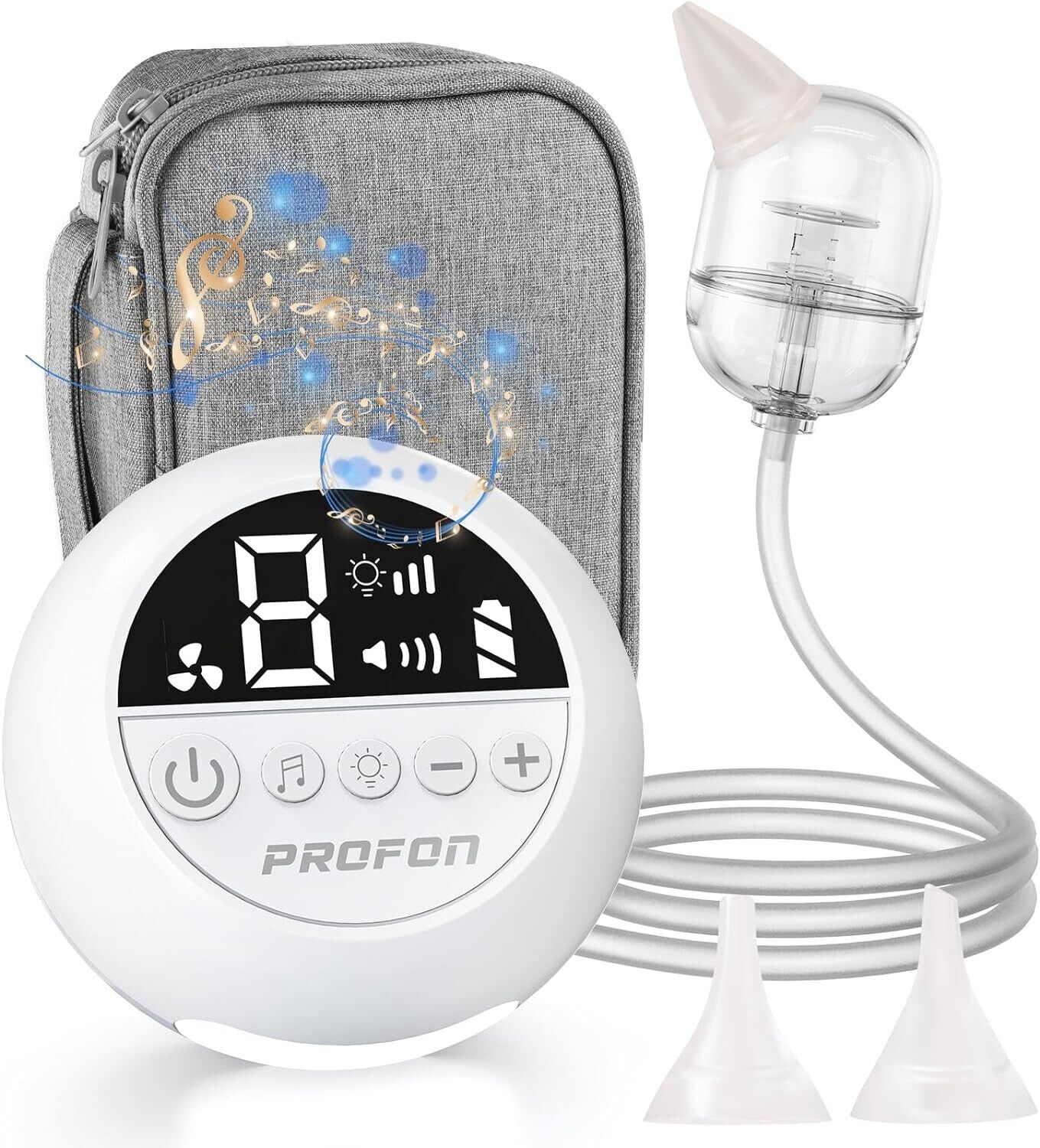 Electric Nasal Aspirator 9 Air Flow Levels
