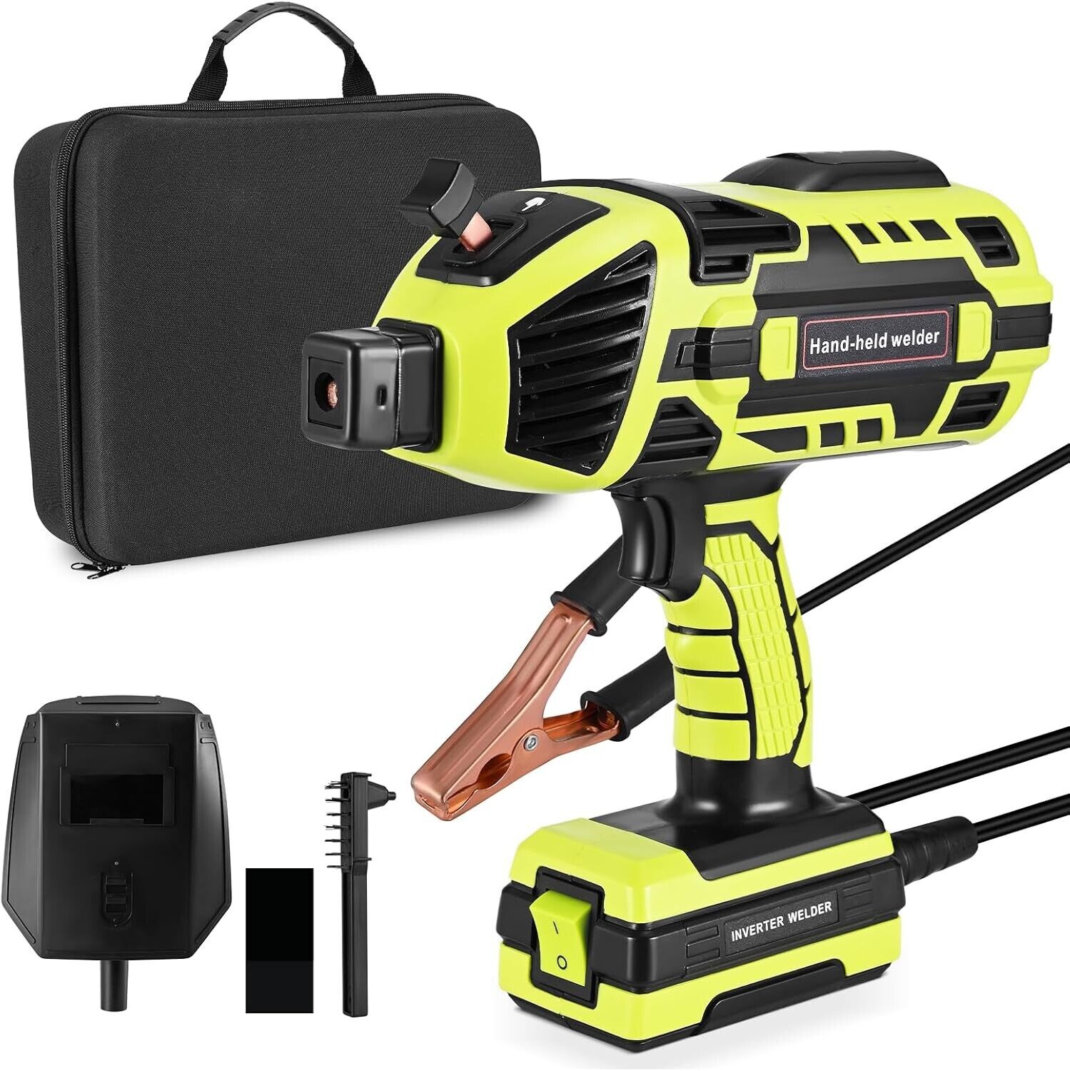 Upgraded Welding Machine, 220V Handheld Welder with IGBT Inverter