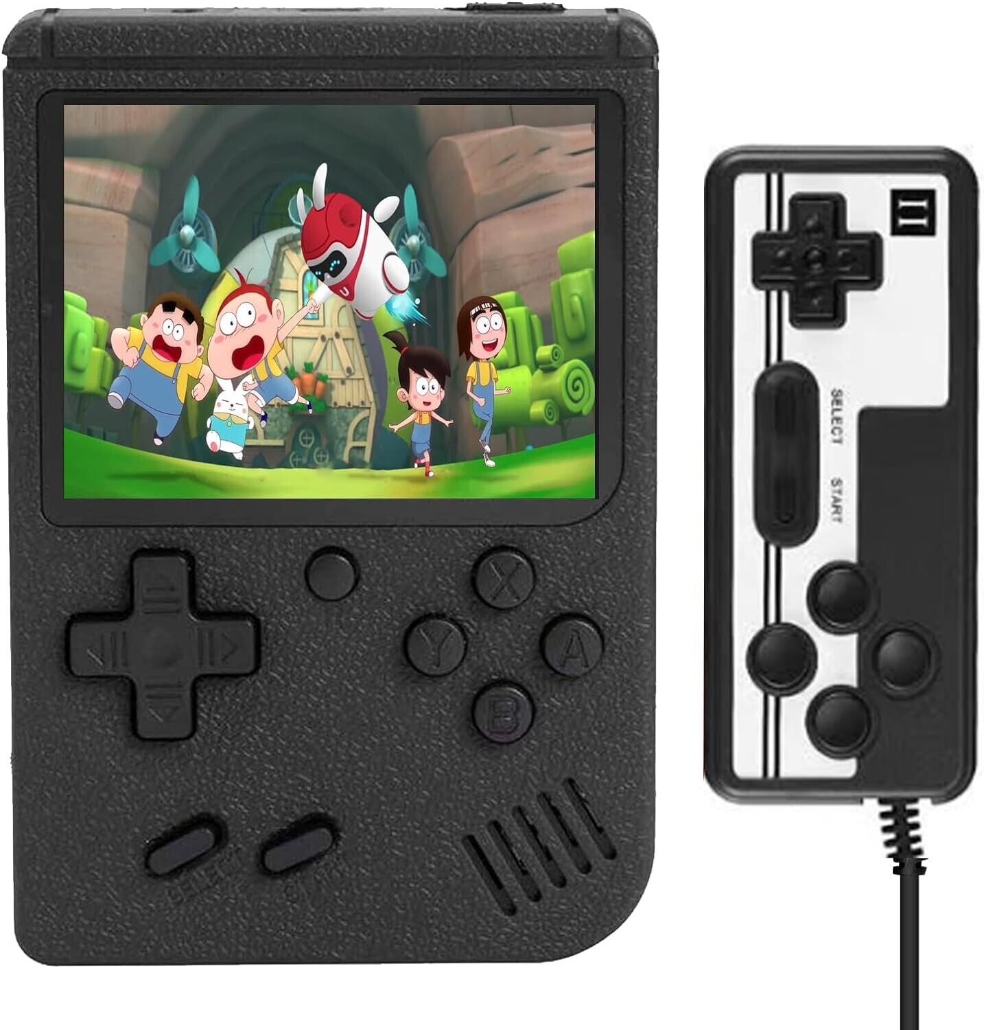 Handheld Game Console Boy, Mini Retro Games Player with 500 Classic Games