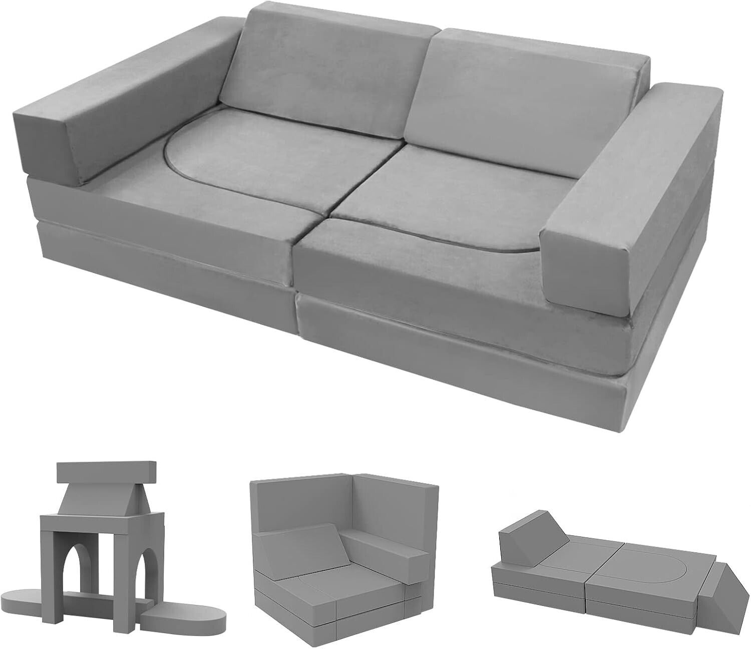 Kids Play Sofa Bed 10-Pieces