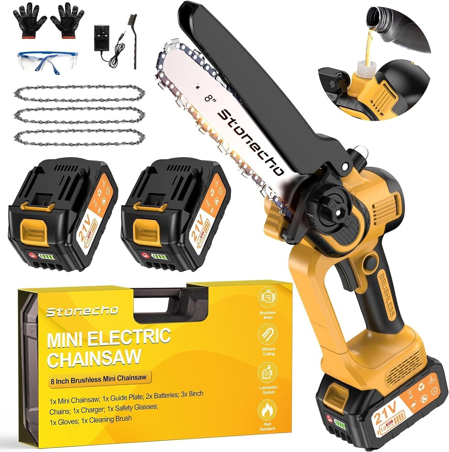 Mini Chainsaw 8 Inch