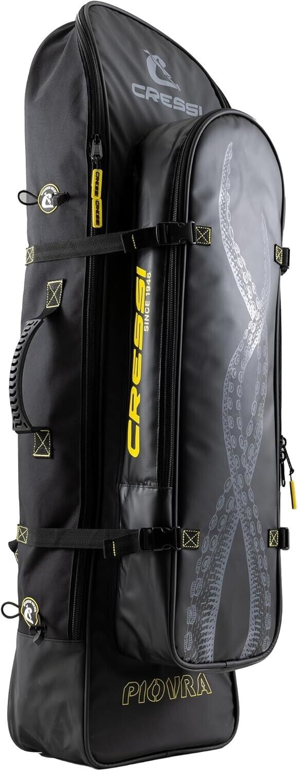 CRESSI Piovra Dry Fins Backpack - Backpack\/Bag with Water-Repellent Treatment