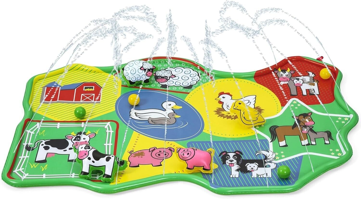 Sensory Play Splash Pad | Baby Water and Ball Play Centre