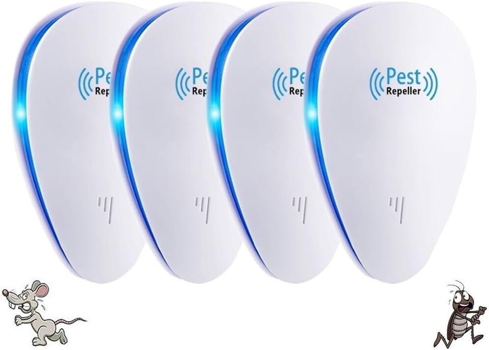 Ultrasonic Pest Repellent, Powerful Mouse Repeller plug in Pest Control