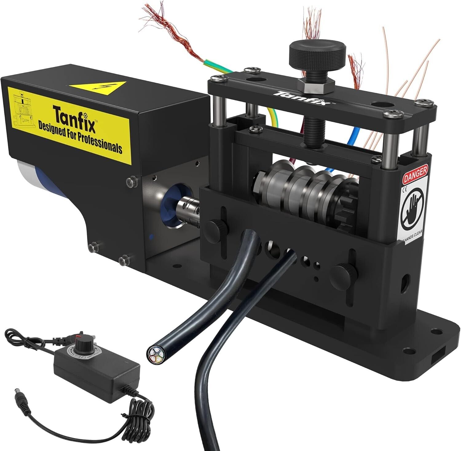 Tanfix Automatic Electric Scrap Wire Stripper Machine, Cable Stripping Machine