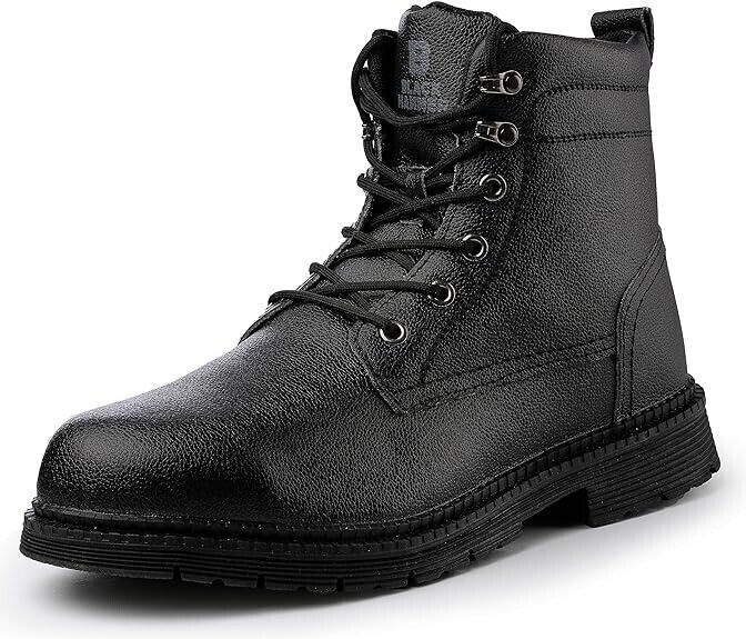 Black Hammer Safety Boots S3 SRC Steel Toe Cap with Midsole Protection Size 11