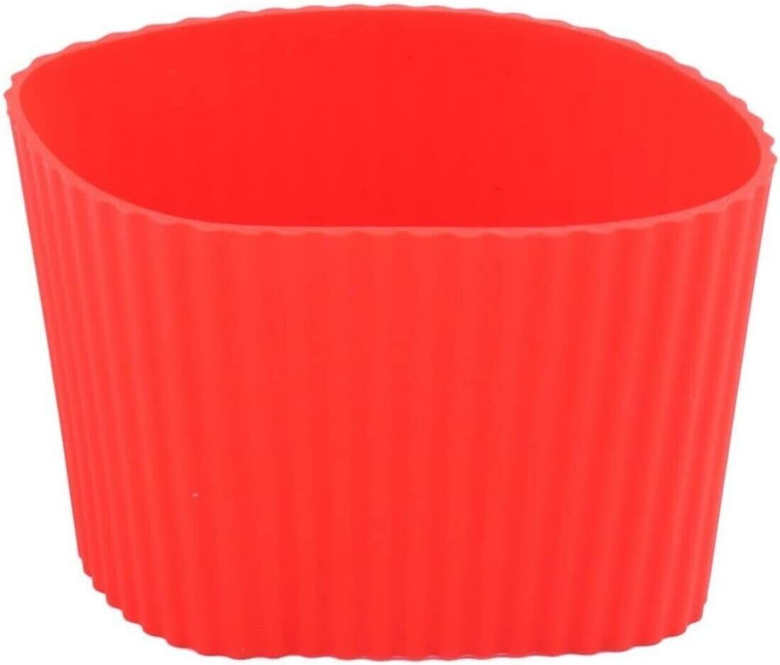 Silicone Cup Sleeve, Heat resistant Coffee Cup Sleeve for Travel Coffee Mug