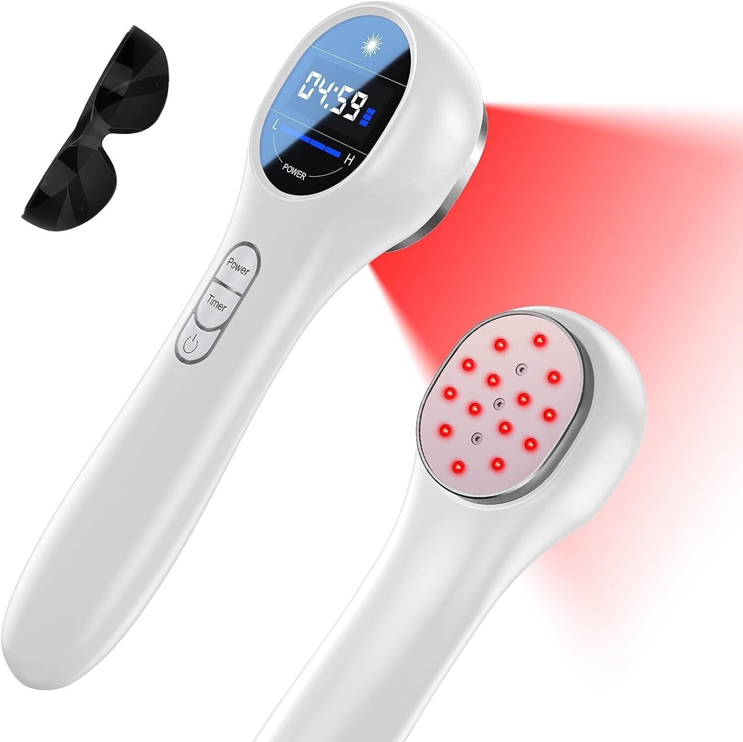 Red Light Therapy Device for Body Joint Infrared Lamp Handheld Red Portable Ideal For Home or Travel