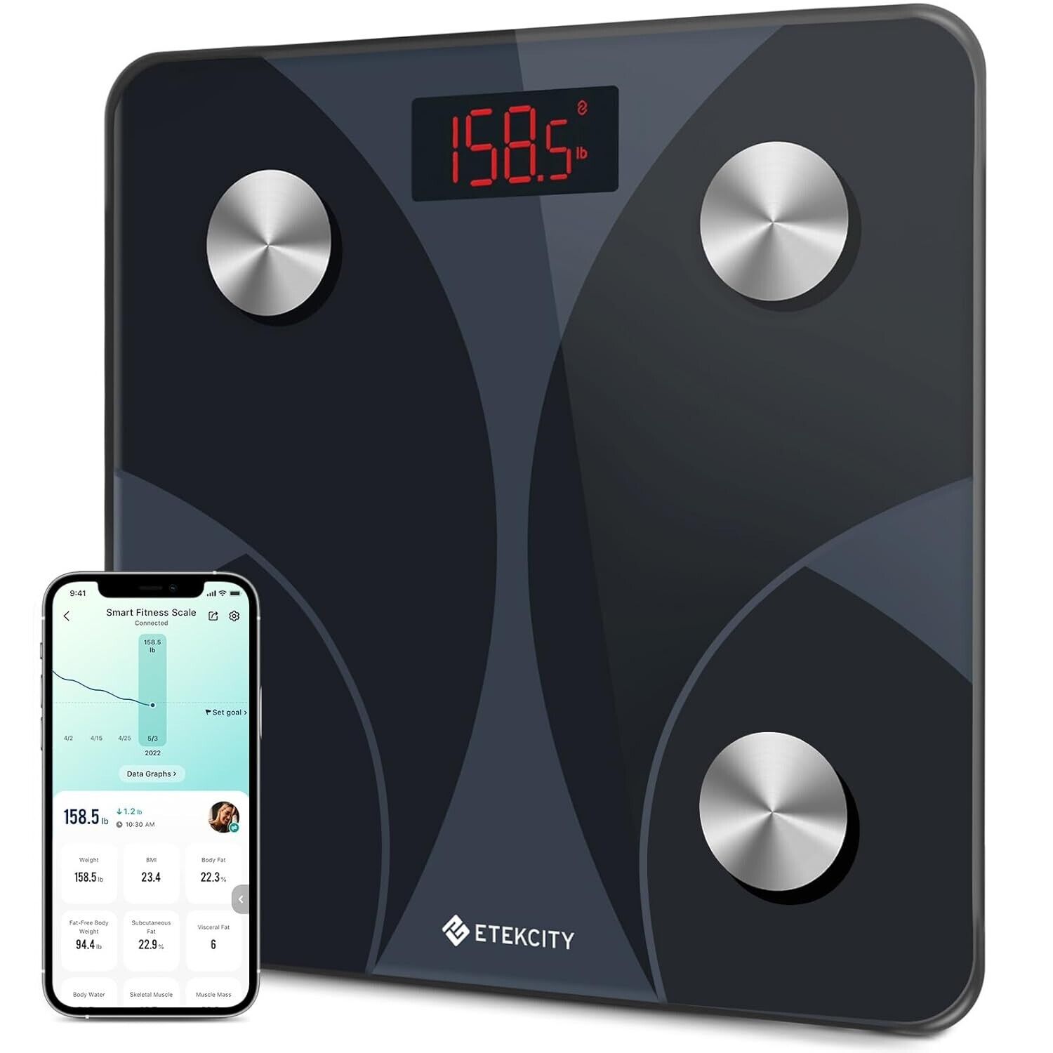 Etekcity Bathroom Scale for Body Weight