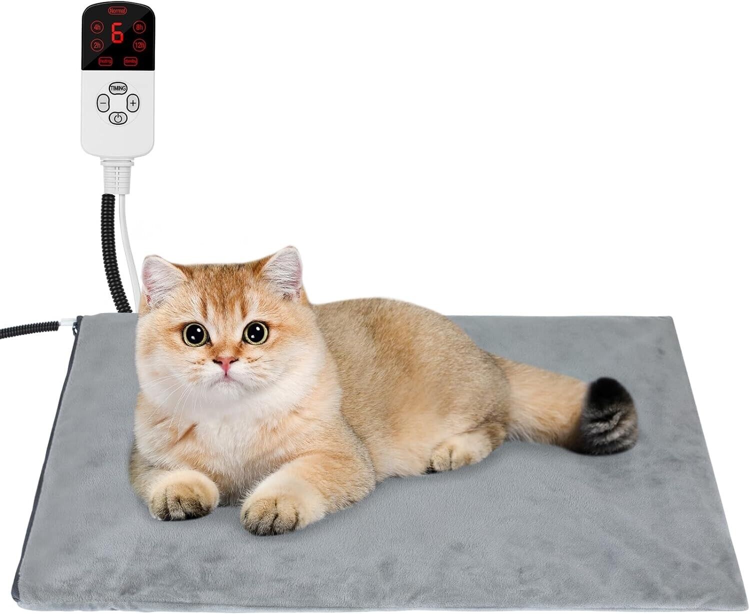 Adjustable Electric Pet Heating Pad Heater Warmer Mat Bed Blanket For Dog Cat