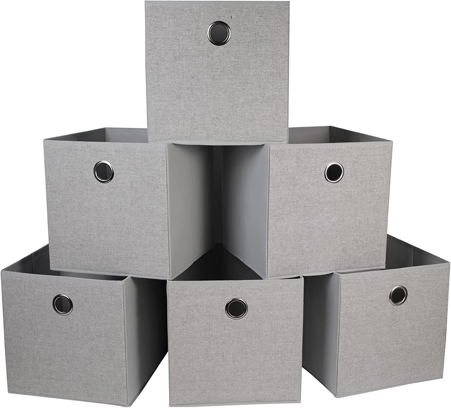 JAKAGO Foldable Storage Boxes Set of 6