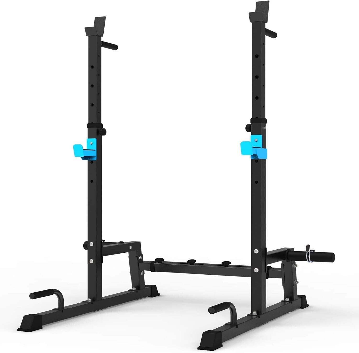 Squat Rack Multi-Function Barbell Rack Height Adjustable Dip Stand Home Gym