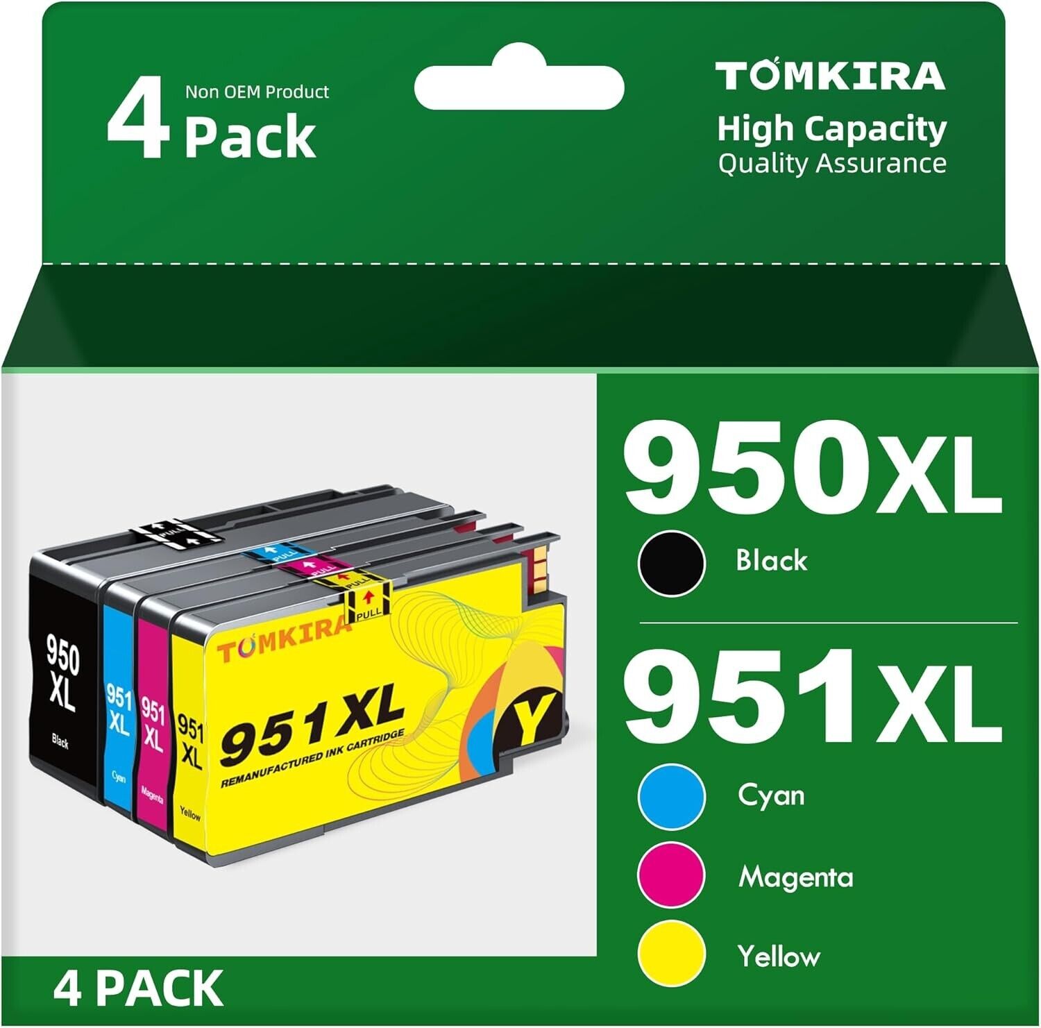 950 XL 951 XL Ink Cartridges Compatible Replacement