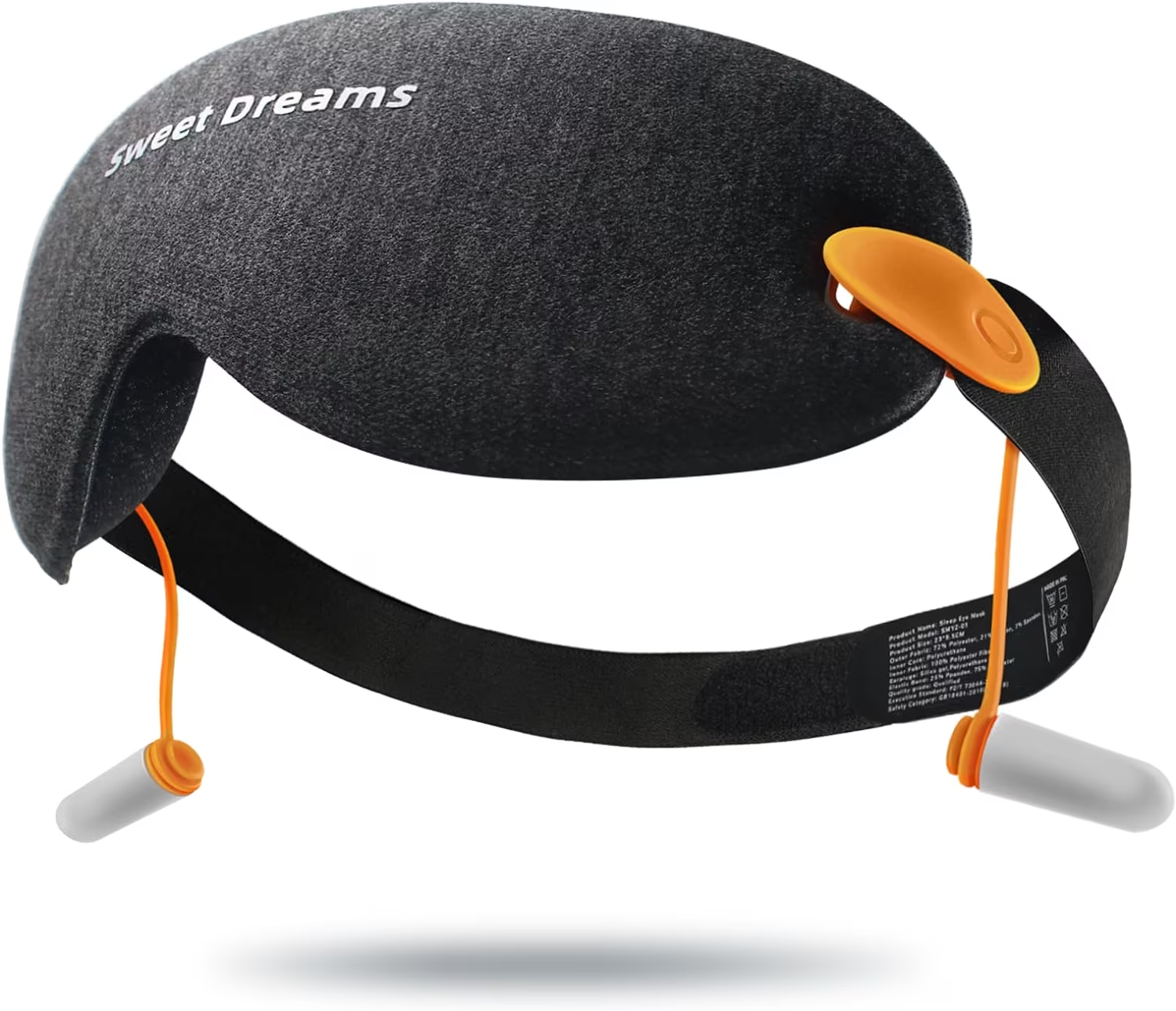 Aosun Sleep Mask and Earplugs in One Designed for Travelling Portable Eye Mask