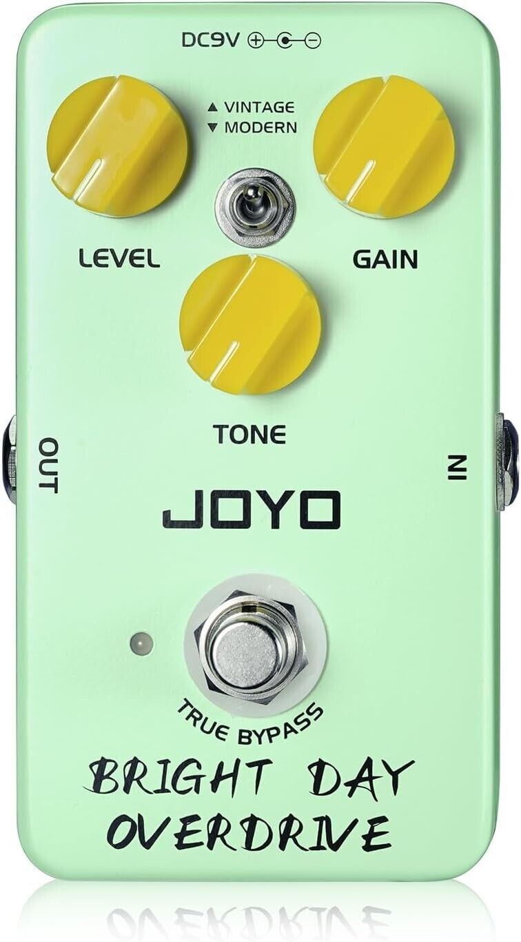 JOYO Blues Overdrive Guitar Pedals Hign Gain Overdrive from Vintage to Modern