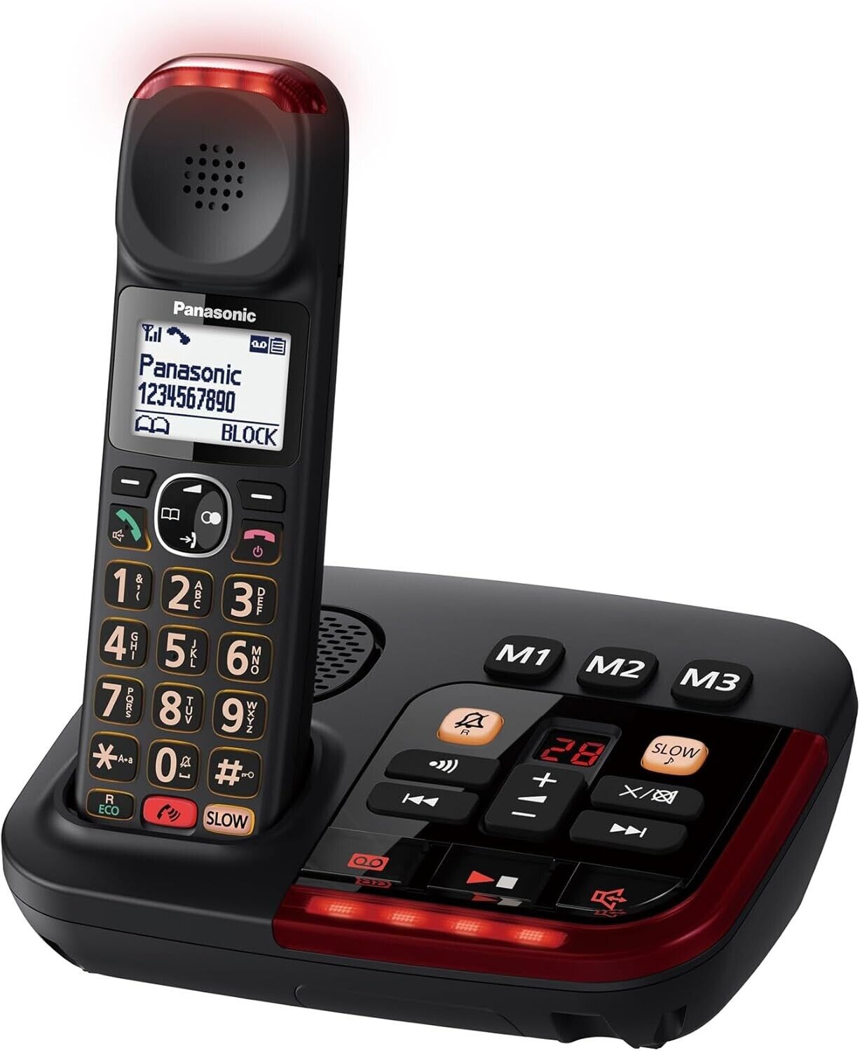 Panasonic KX-TGM420, Amplified Digital Telephone with Loud Volume Speaker
