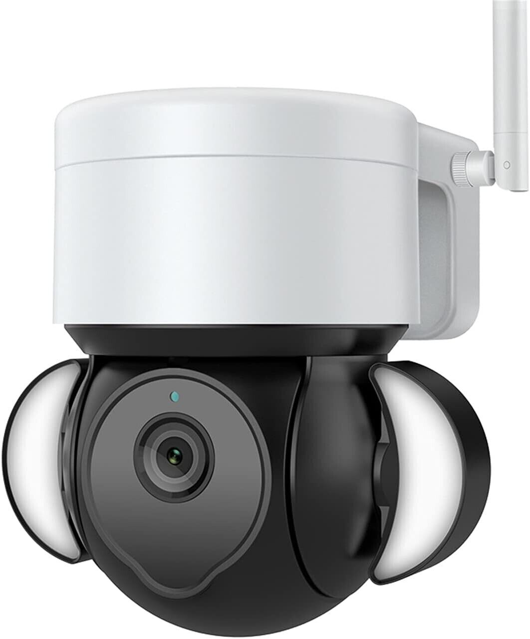 Security Floodlight  Camera Outdoor,5MP Wifi TUYA Smart Cloud PTZ IP Camera