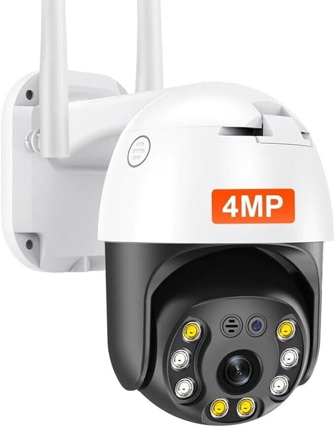 4MP PTZ Security Camera Outdoor
