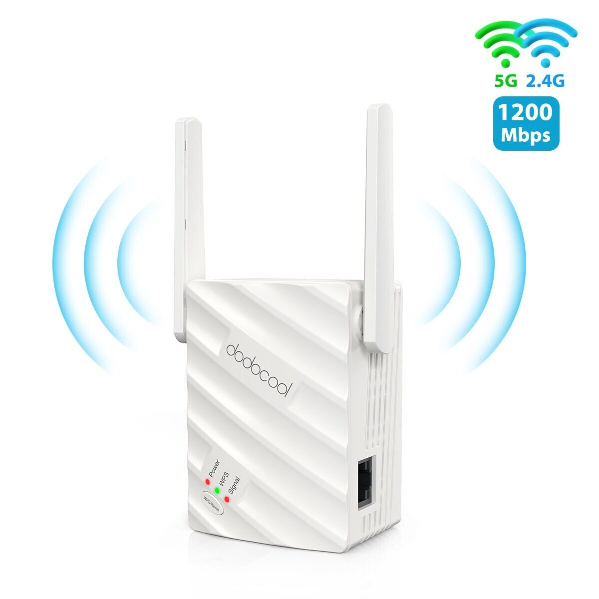 1200Mbps WiFi Range Extender Internet Wireless Signal Repeater