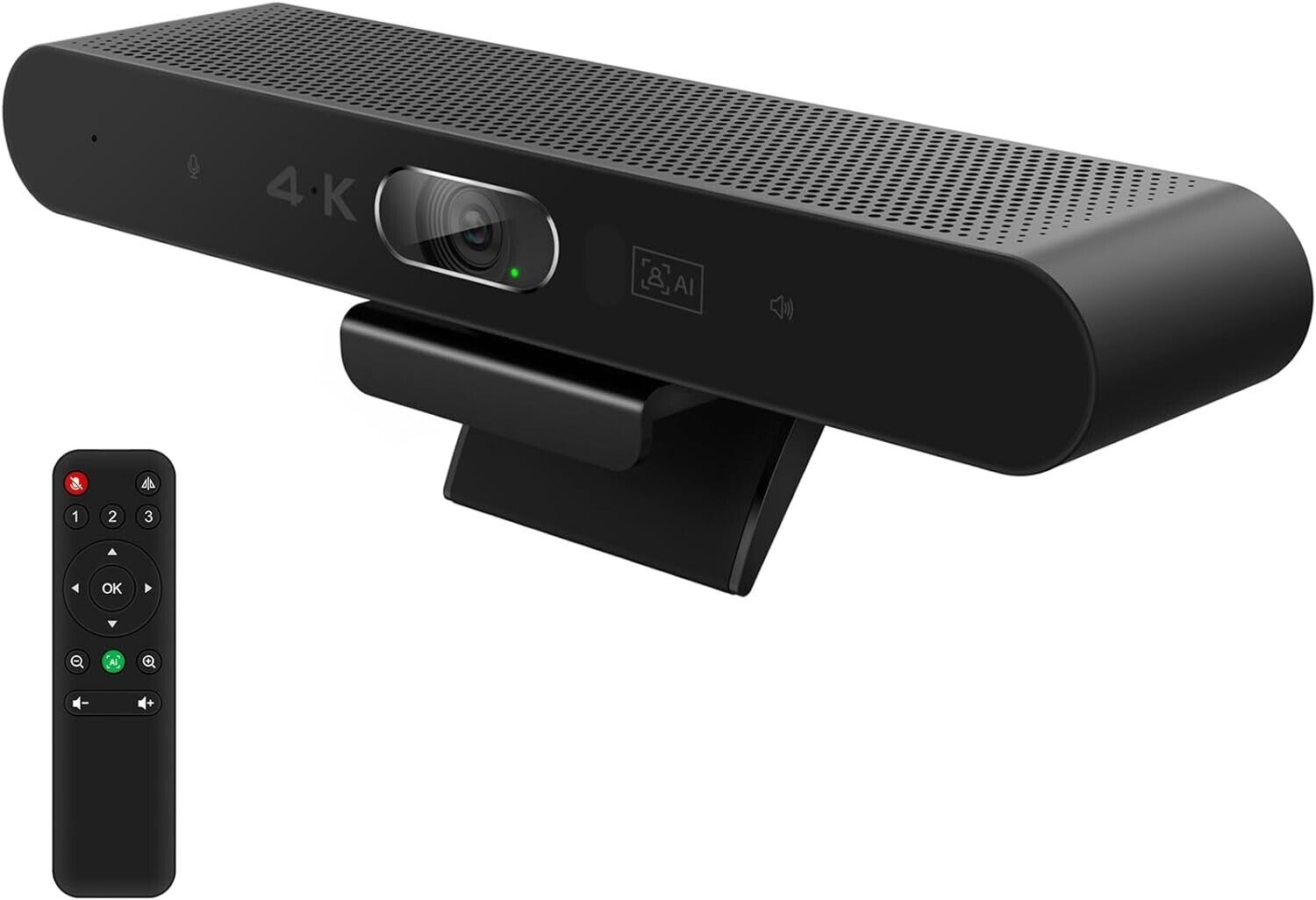 RayBit 4K Pro Audio and Video Conference Room Camera with Remote Control