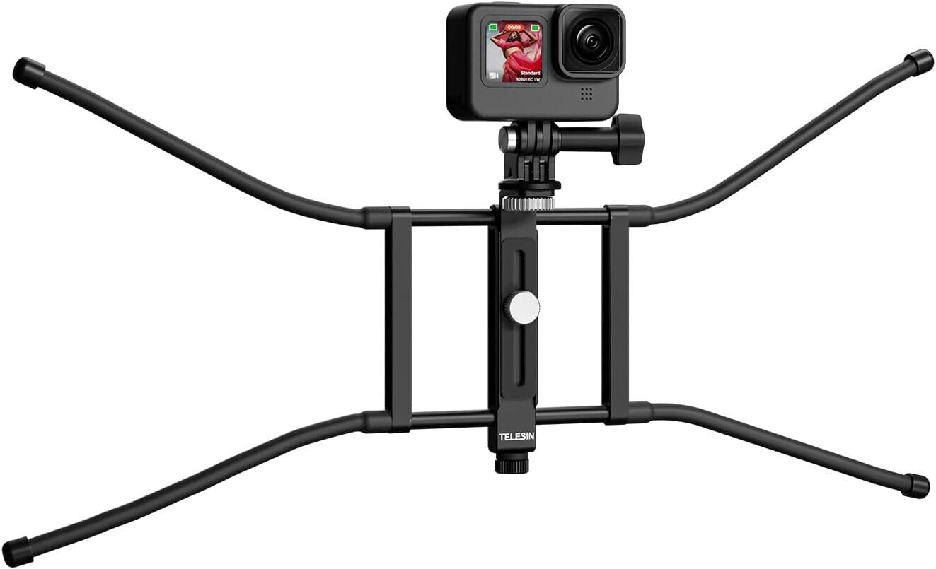 Fence Mount For Gopro Hero 12\/11\/ 10\/9\/ 8\/7\/6\/5 Insta360 X2 X3