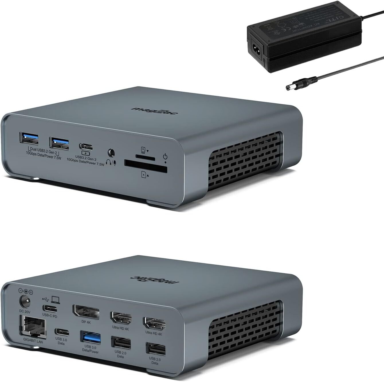 USB C Docking Station Triple Monitor