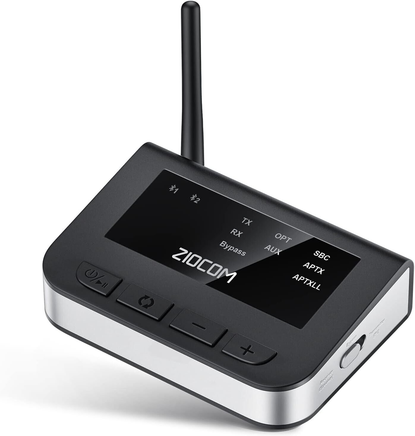 ZIOCOM Bluetooth Transmitter Receiver for TV Home Stereo