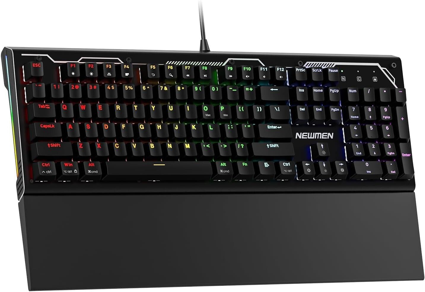 Newmen GM101 Mechanical Gaming Keyboard(Brown Switches)