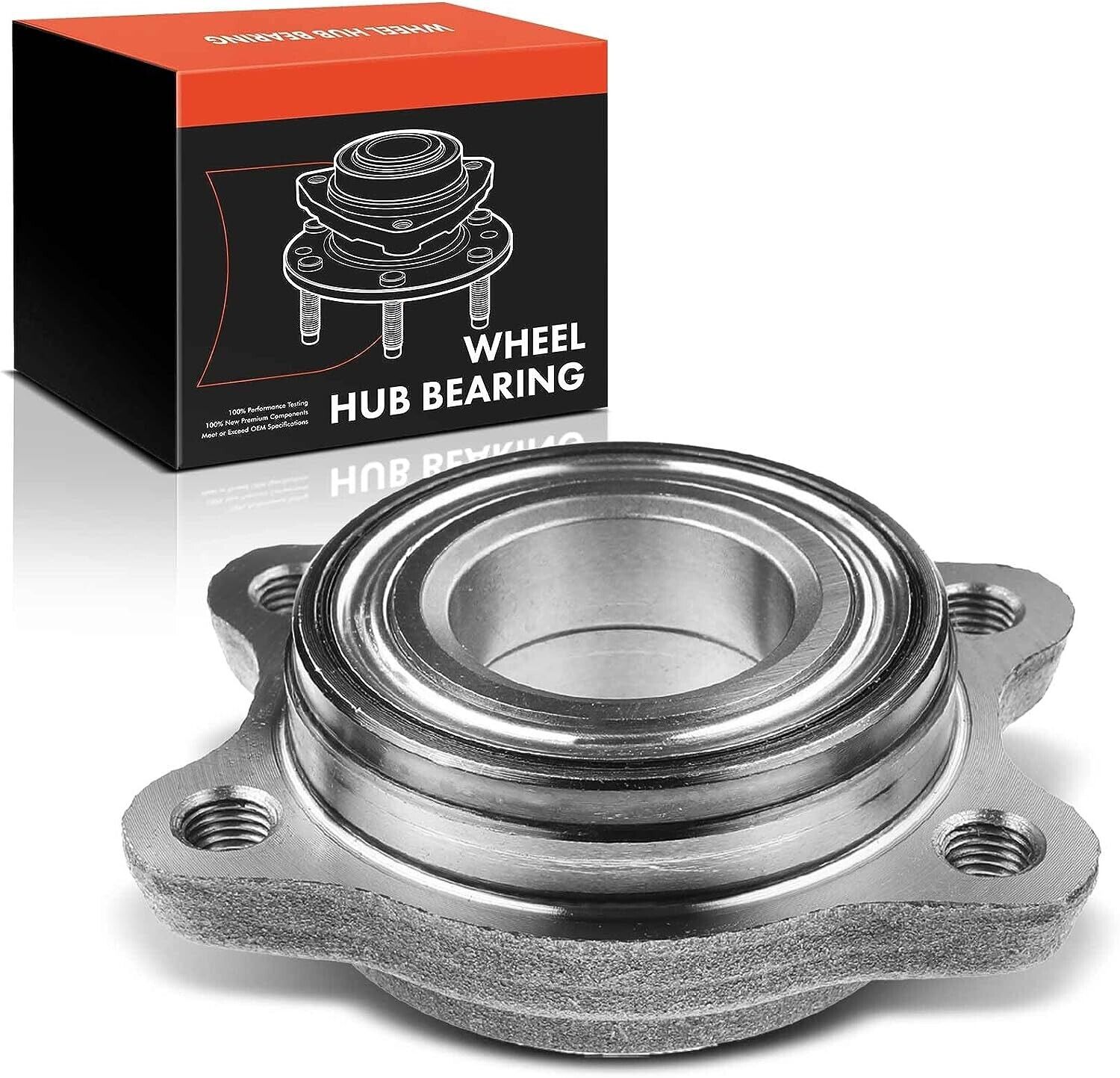 Wheel Bearing Hubs Rear Compatible with A8 D2 4D2 4D8 6.0 W12 Q-u-a