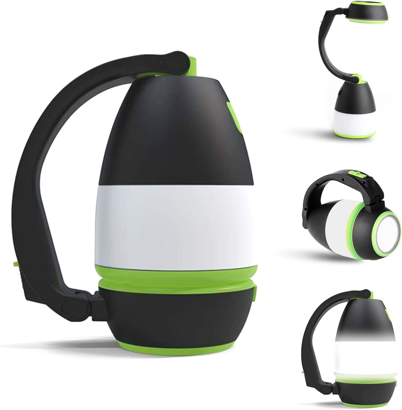 werktough Camping Lights Rechargeable, Multifunctional 3 in 1 Combo LED Camping