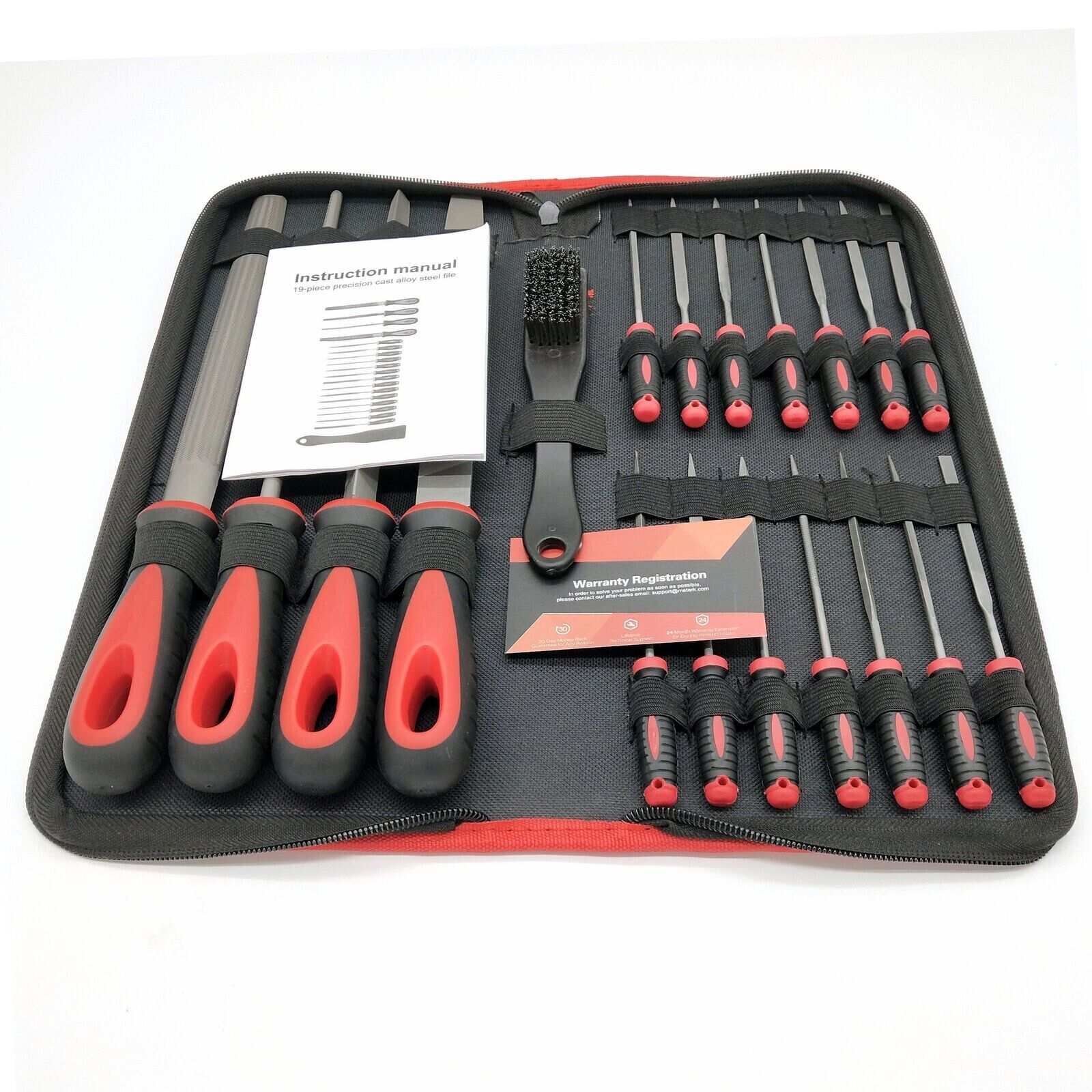 Meterk 19pcs Tool Set File Set